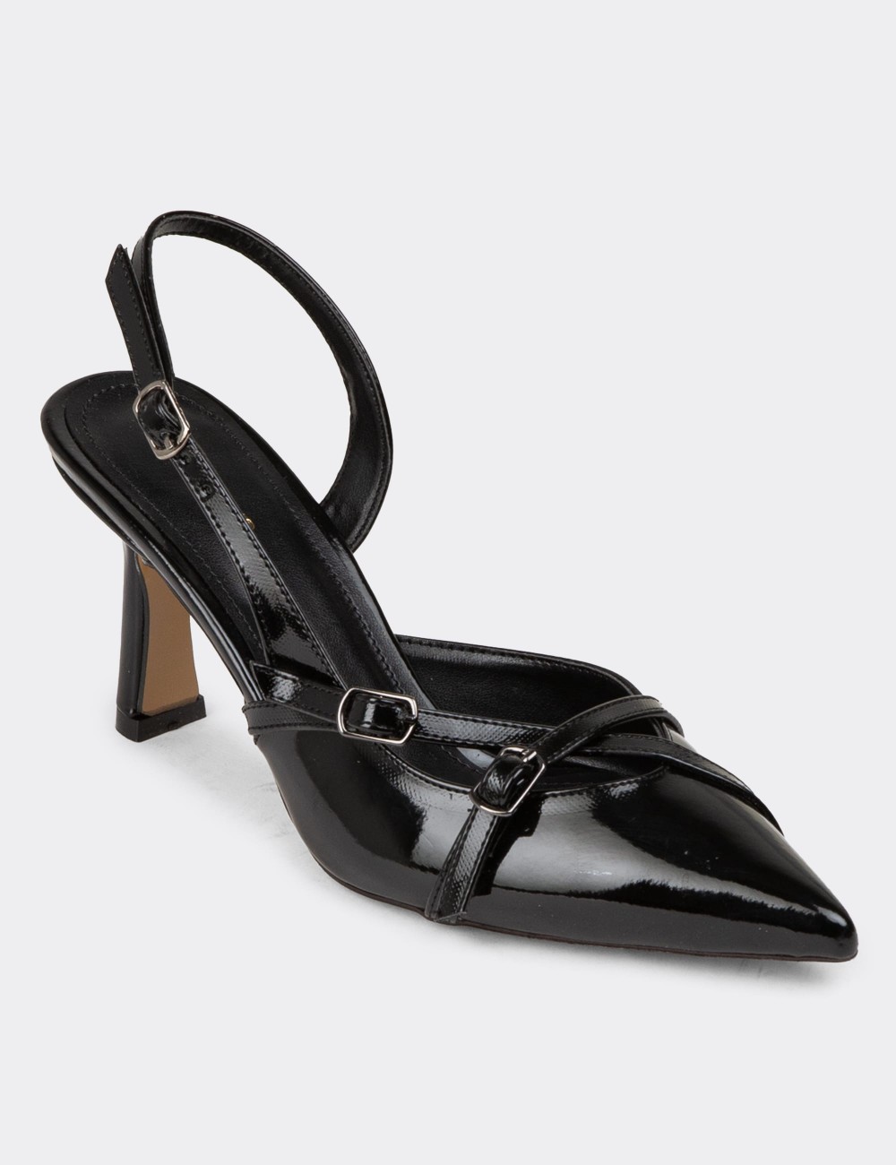 Black Patent Pumps - K0616ZSYHC03