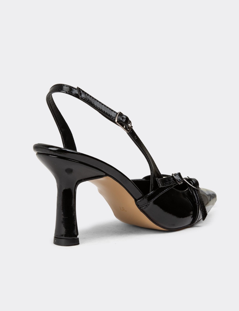 Black Patent Pumps - K0616ZSYHC03