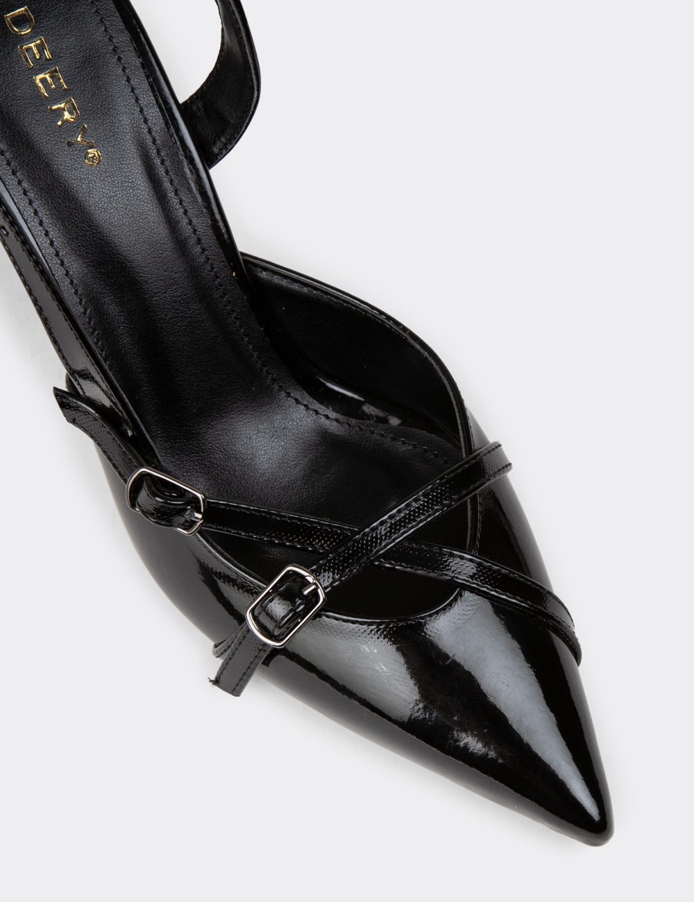 Black Patent Pumps - K0616ZSYHC03