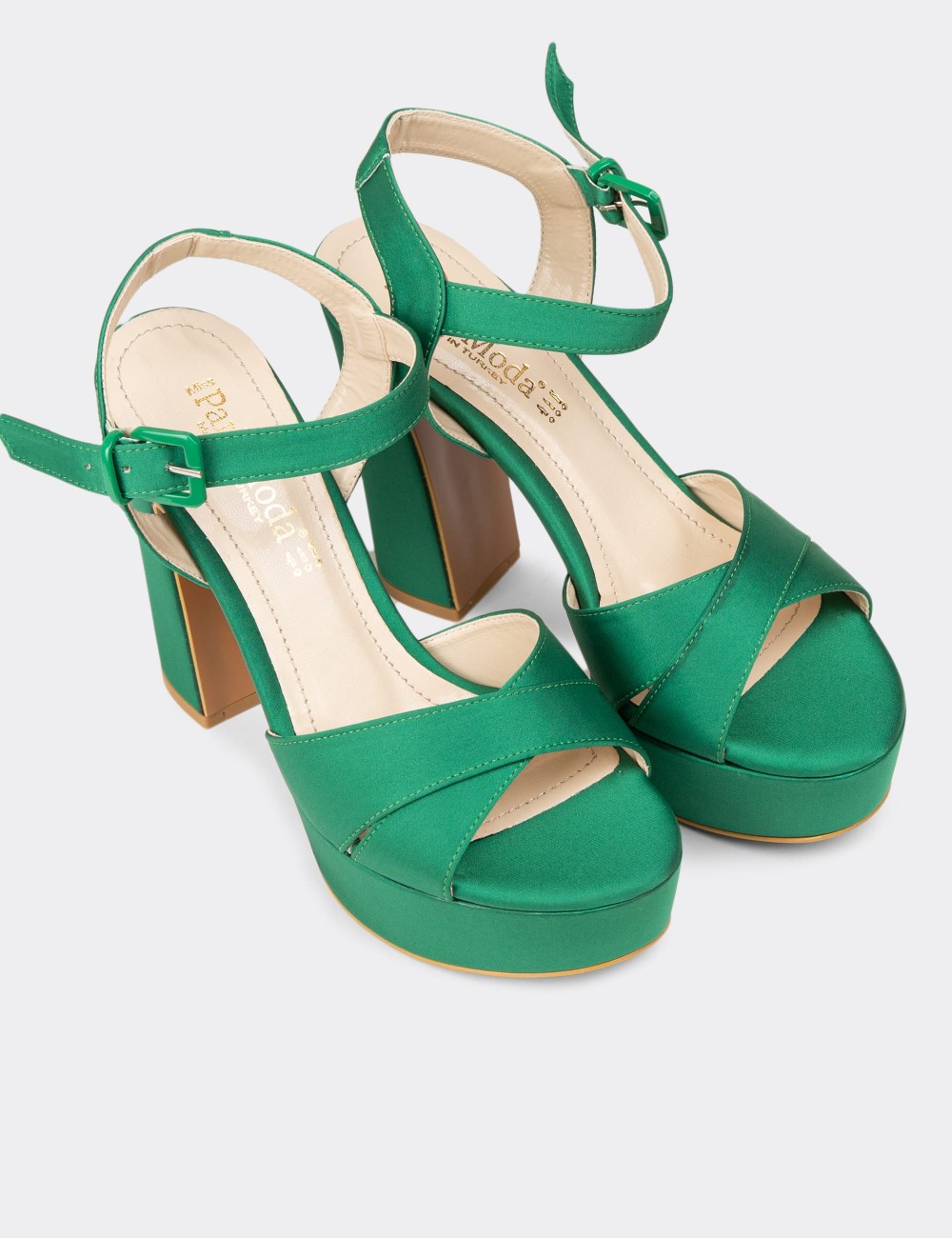 Women’s Green Pumps - K2023ZYSLM04