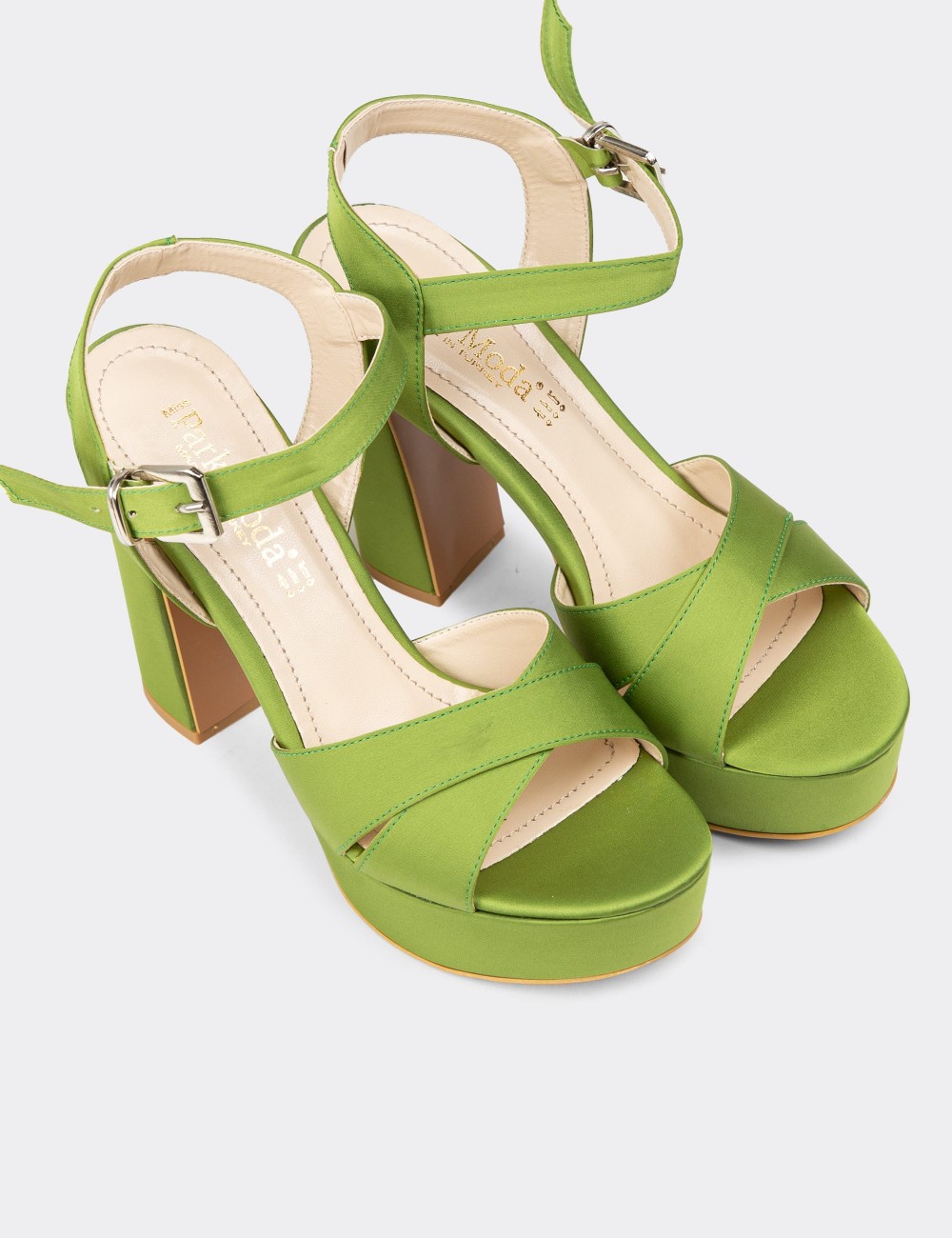 Women's Green Pumps - K2023ZYSLM02