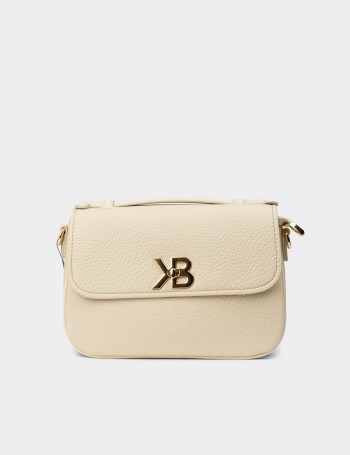 Beige Crossbody Bag