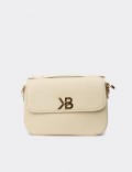 Beige Crossbody Bag