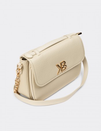 Beige Crossbody Bag