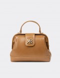 Tan Clutch