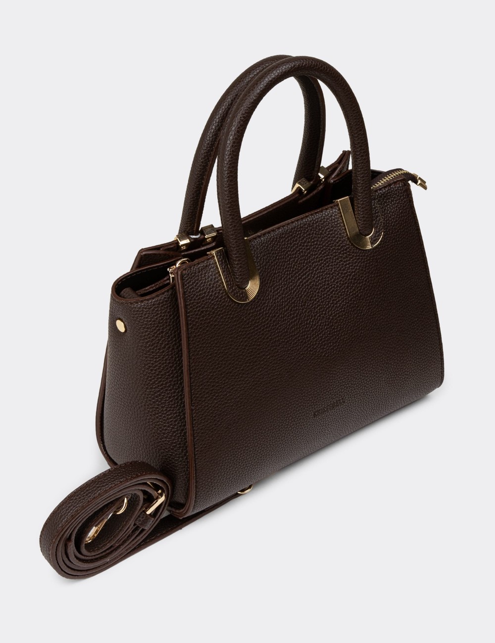 Brown Shoulder Bag - K7418ZKHVY01