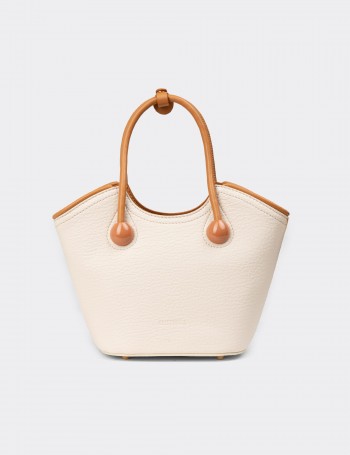 Beige Shoulder Bag