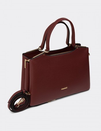 Burgundy Shoulder Bag