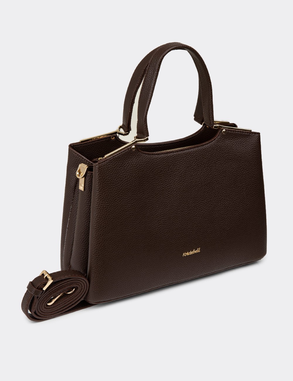 Brown Shoulder Bag - K7249ZKHVY01