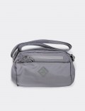 Gray Crossbody Bag