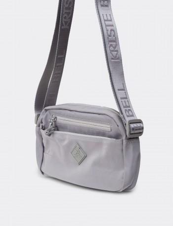 Gray Crossbody Bag
