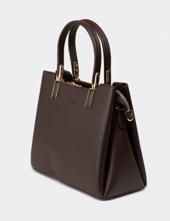 Brown Shoulder Bag - K7426ZKHVY01