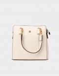Beige Shoulder Bag