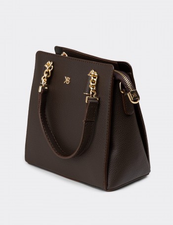 Brown Shoulder Bag - K7139ZKHVY01