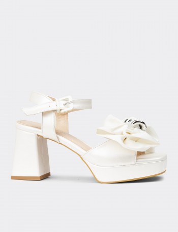 Women's White Pumps