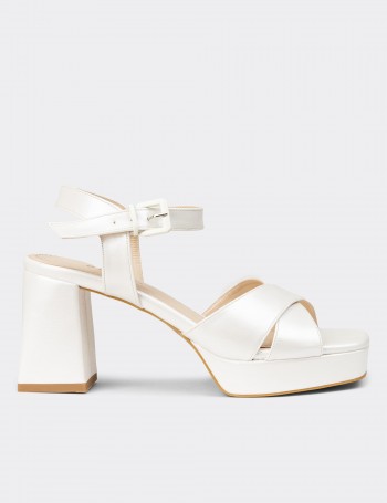 Women's White Pumps