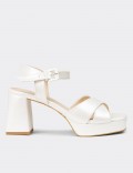 Women's White Pumps