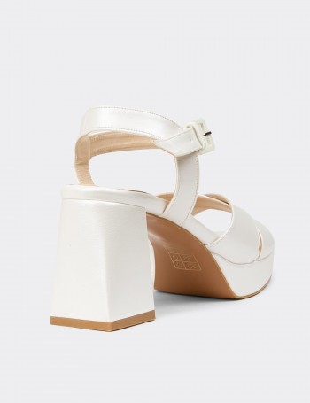 Women's White Pumps