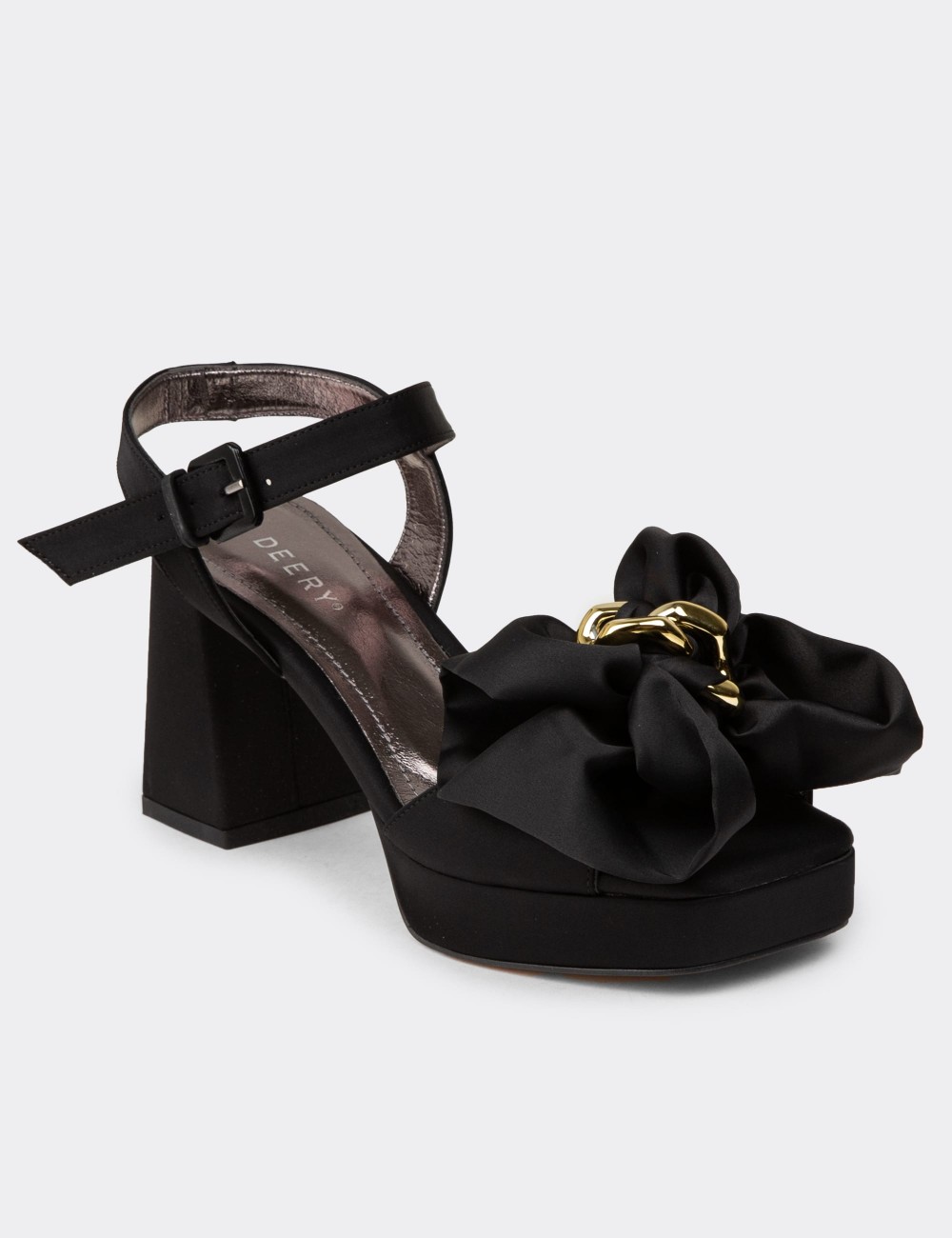 Women's Black High Heels - K0101ZSYHC01 Women's Black High Heels - K0101ZSYHC01