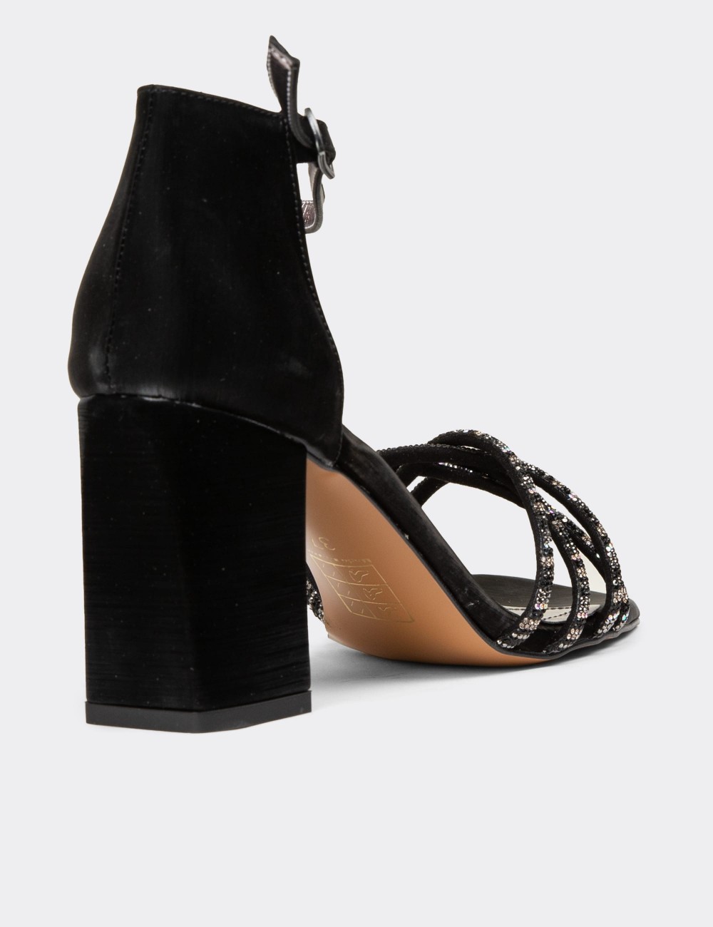 Women's Black Pumps - K0037ZSYHM01