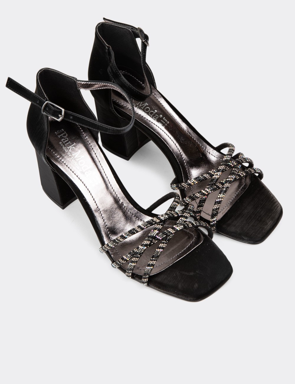 Women's Black Pumps - K0037ZSYHM01