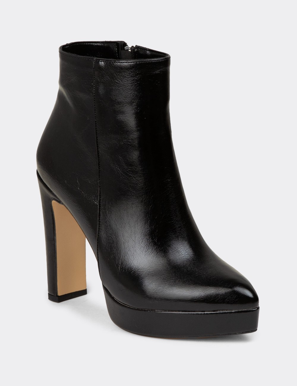 Women's Black Boots - K0601ZSYHM02