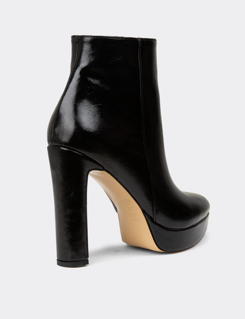 Women's Black Boots - K0601ZSYHM02