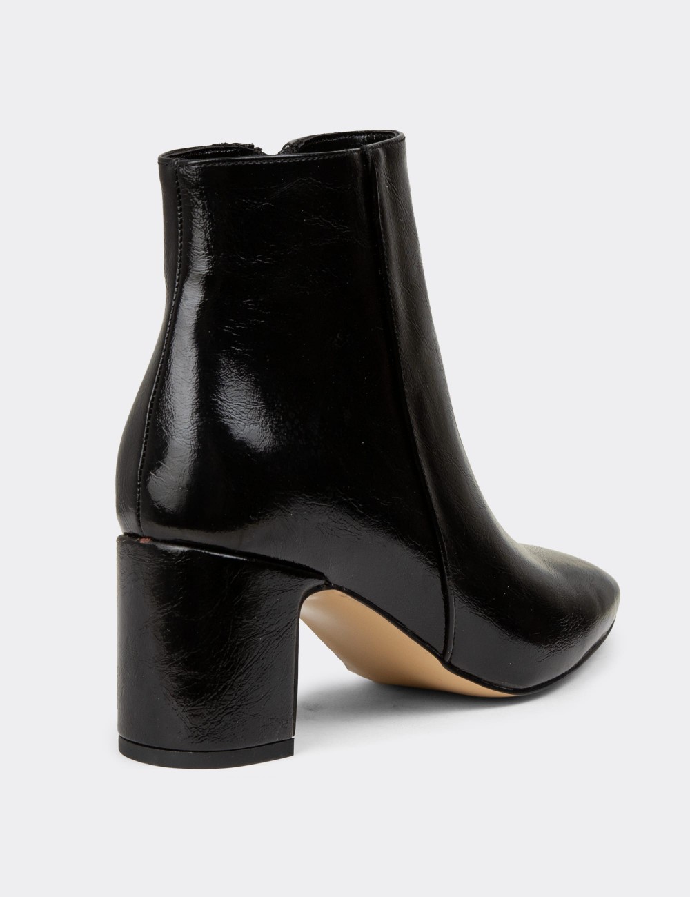 Women's Black Boots - K0804ZSYHM01