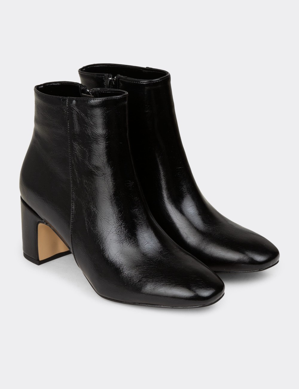 Women's Black Boots - K0804ZSYHM01