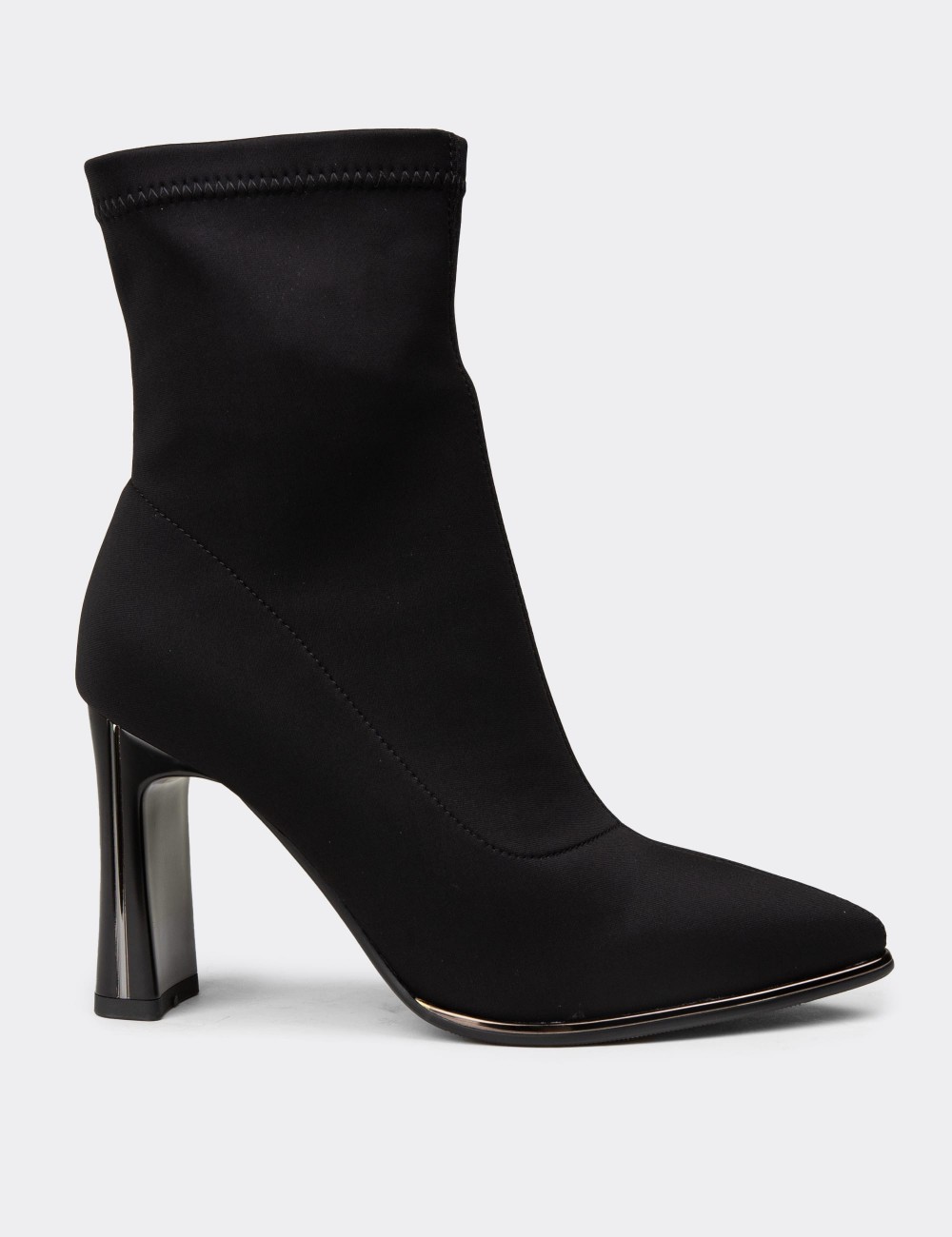 Women's Stretch Black Boots - K2516ZSYHC01 Women's Stretch Black Boots - K2516ZSYHC01