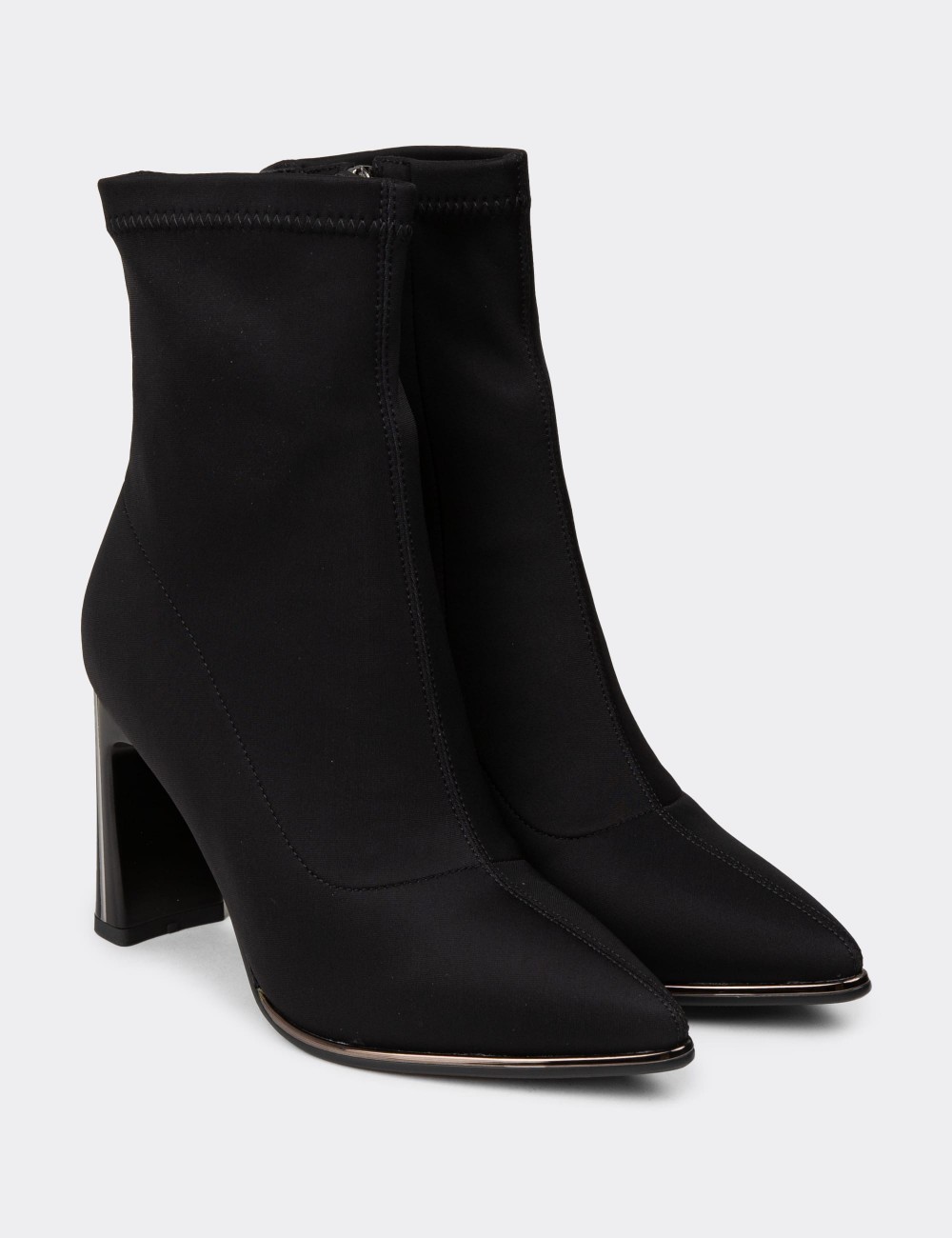 Women's Stretch Black Boots - K2516ZSYHC01 Women's Stretch Black Boots - K2516ZSYHC01
