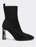 Women's Stretch Black Boots