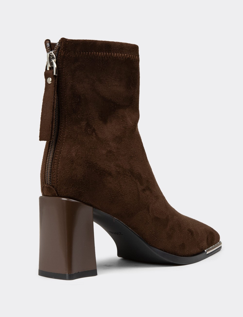 Women's Brown Boots - K2501ZKHVC01