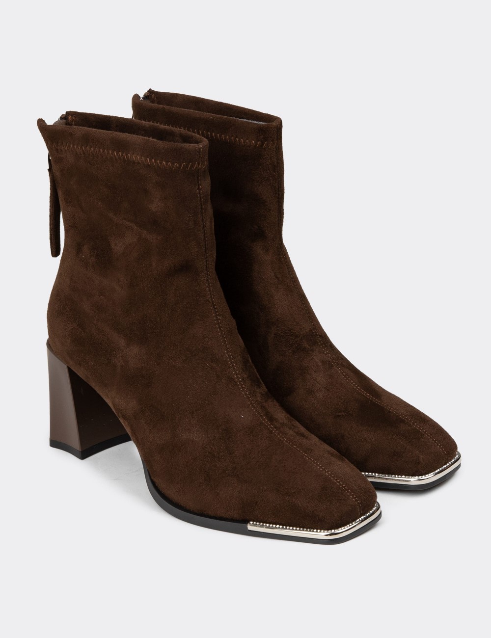 Women's Brown Boots - K2501ZKHVC01