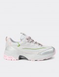 Women's Silver Sneakers