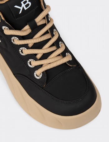Women's High Top Black Sneakers