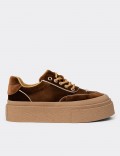 Women's Brown Sneakers