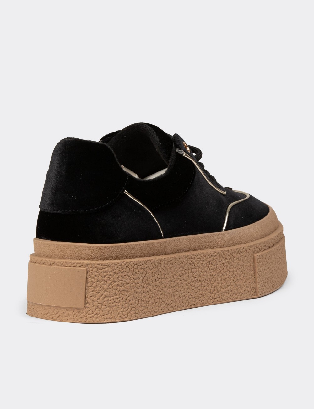 Women's Black Sneakers - 25330ZSYHC01