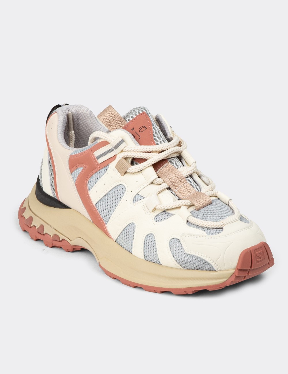 Women's Gray Sneakers - 25317ZGRIC01