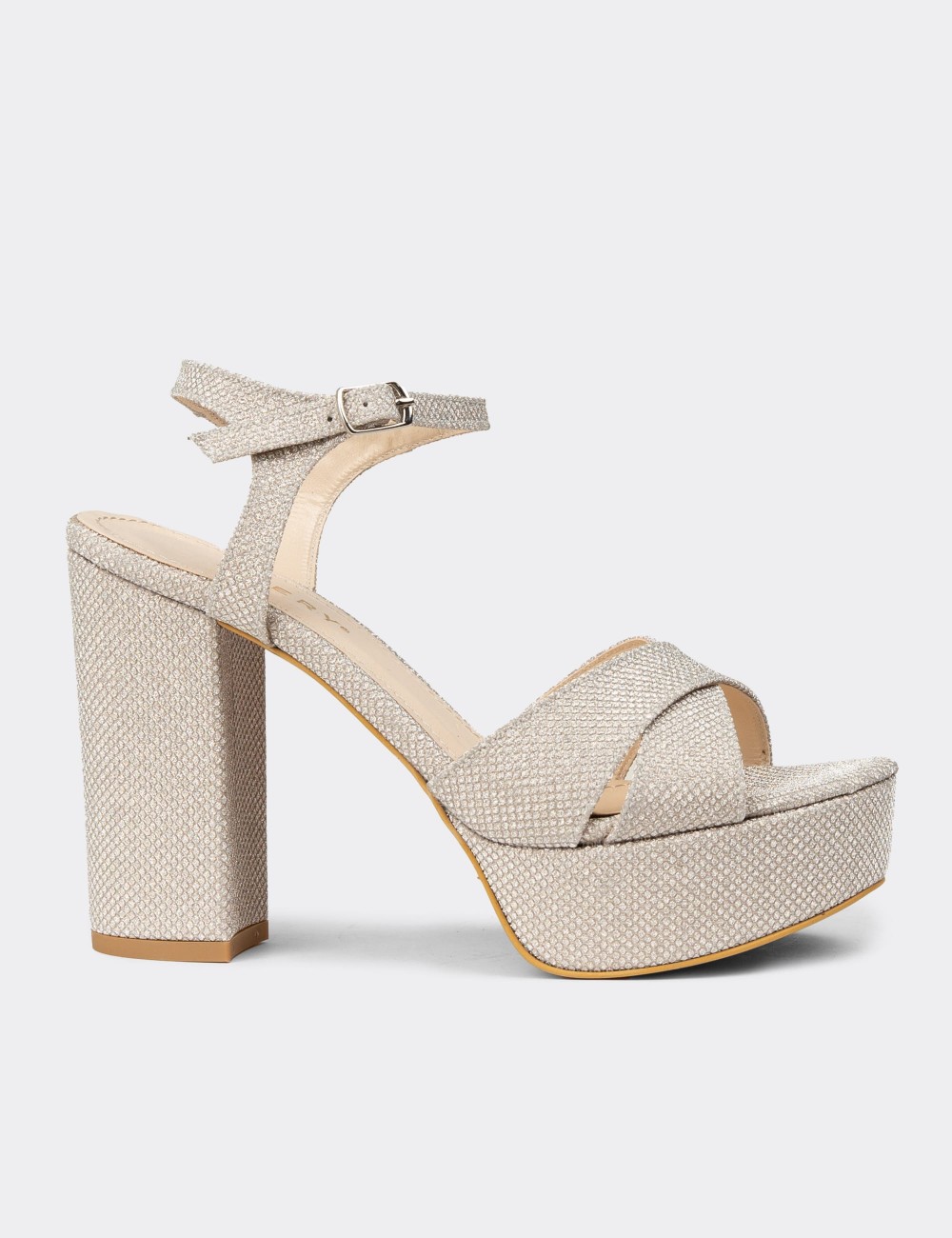 Women's Gold High Heels - K3026ZROSM01