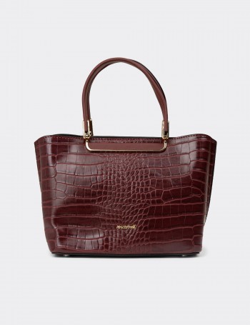 Burgundy Shoulder Bag