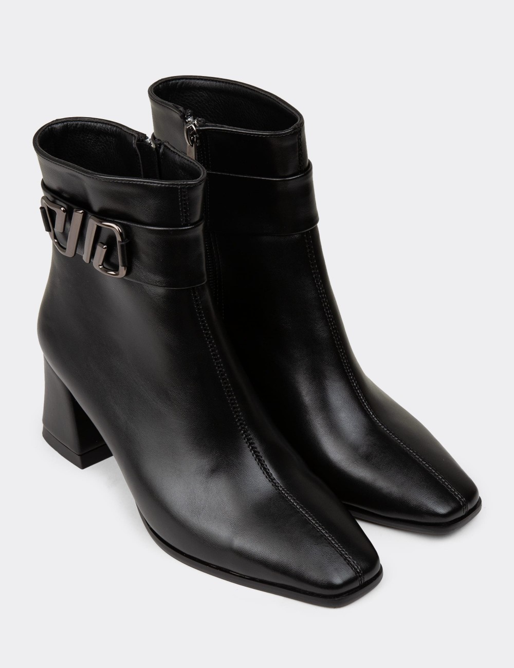 Women's Black Boots - K1413ZSYHC01 Women's Black Boots - K1413ZSYHC01