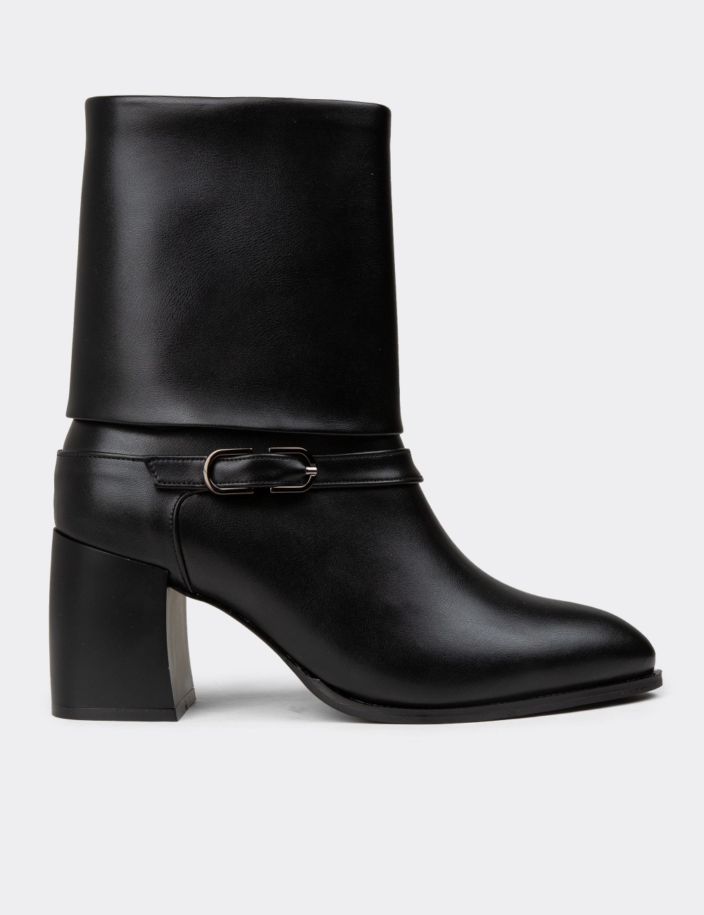 Women's Black Boots - K0946ZSYHC03