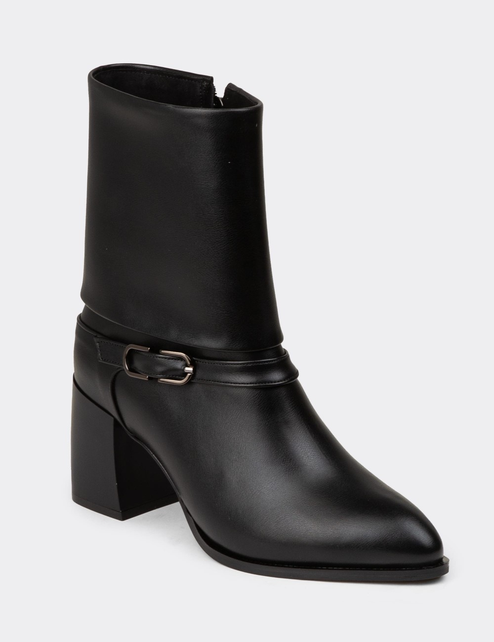 Women's Black Boots - K0946ZSYHC03