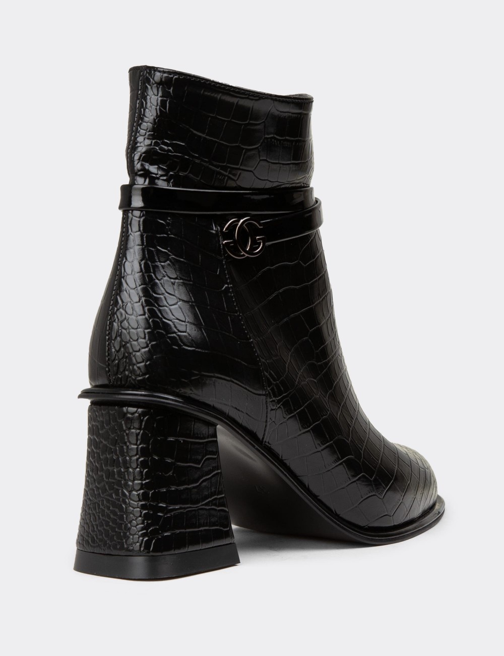 Women's Black Boots - K1324ZSYHC01