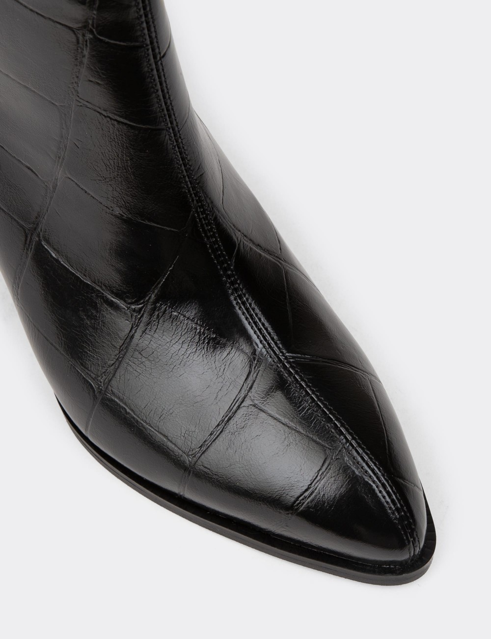 Women's Black Boots - K0945ZSYHC01