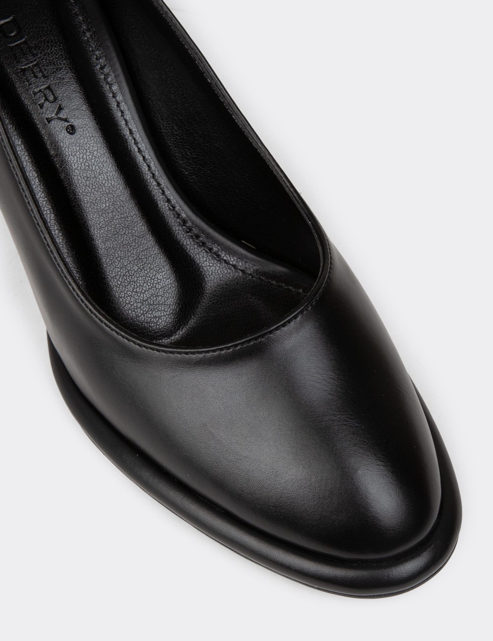 Women's Black Heels - K0103ZSYHC01