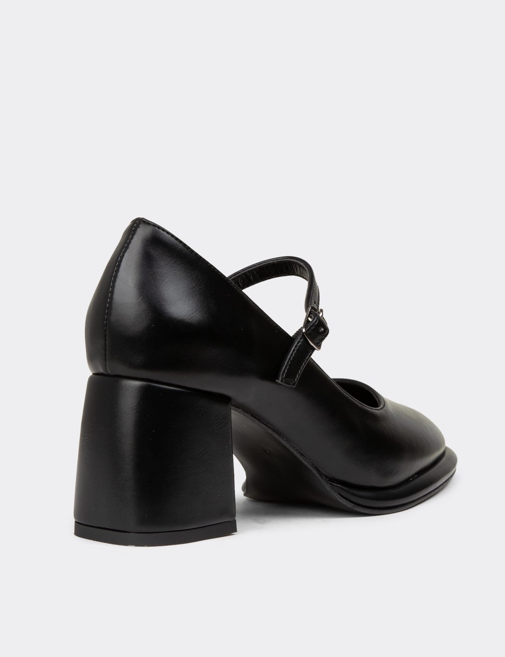 Women's Black Pumps - K1001ZSYHC01