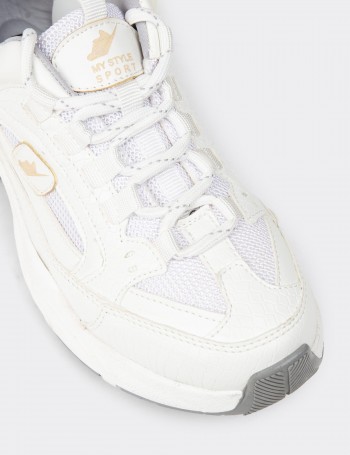 Women's White Athletic Shoes