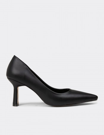 Women's Black Stiletto